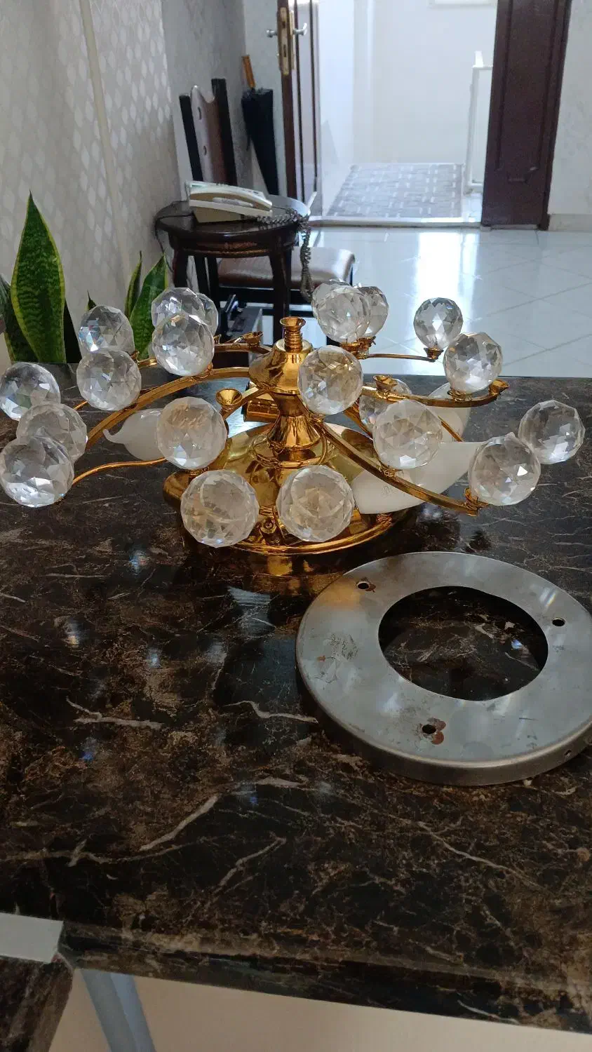 لوستر سقفی|لوستر و چراغ آویز|اراک, |دیوار