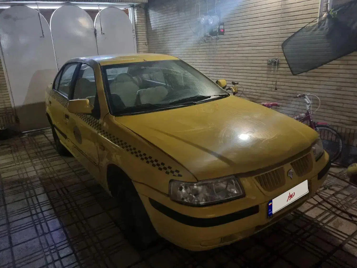 سمند تاکسی مدل 90|خودرو سواری و وانت|اصفهان, باغ فدک|دیوار