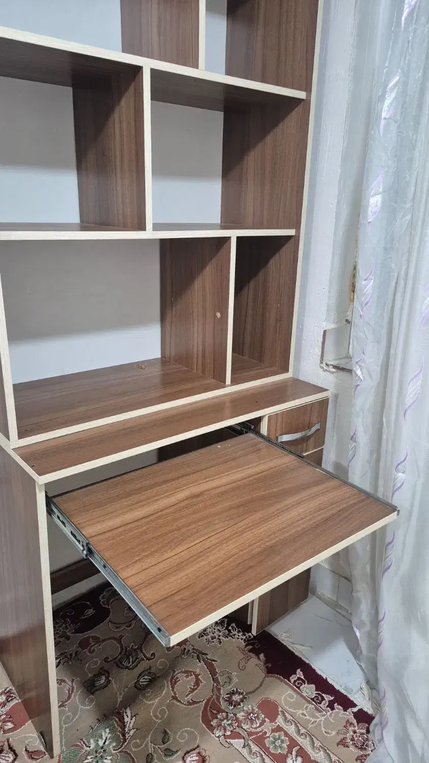 کتابخانه|کتابخانه، شلف، قفسه‌های دیواری|بانه, |دیوار