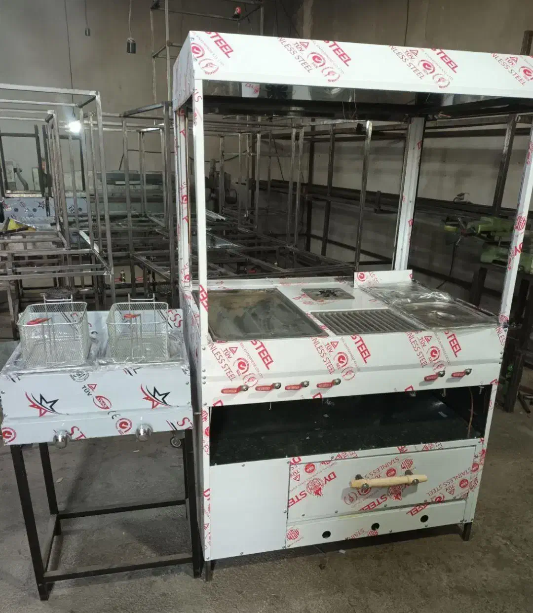 فرساندویچی ۶کاره مغناطیسی کد ۷۰۵تاپینگ دو درب|کافیشاپ و رستوران|کرج, شهرک رضوانیه|دیوار