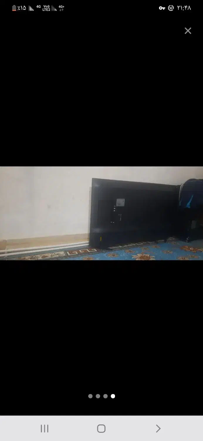 سامسونگ۴۹ضربه خورده|تلویزیون و پروژکتور|خرم‌آباد, |دیوار