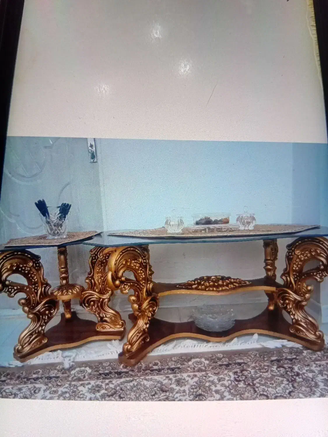 میزوعسلی جلومبلی کاملاسالم|مبلمان خانگی و میز عسلی|تهران, سلسبیل شمالی|دیوار