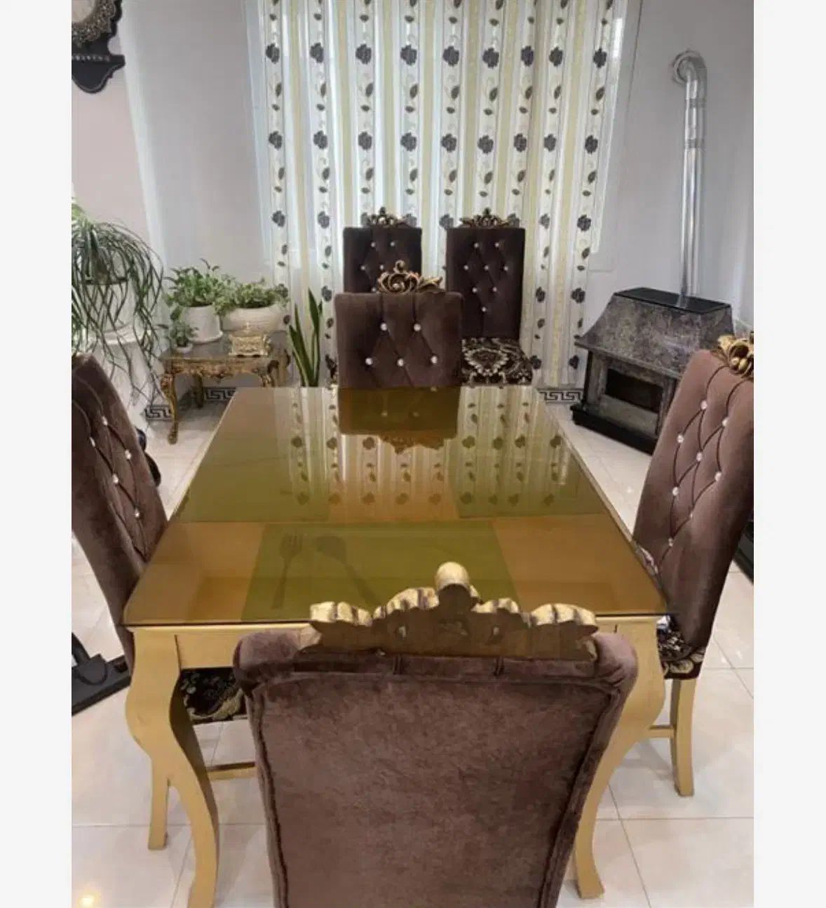 مبلبان و میز نهارخوری ۶نفره|مبلمان خانگی و میز عسلی|لاهیجان, گلستان|دیوار