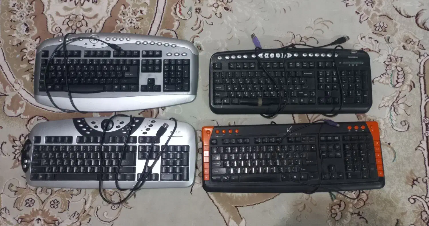 مزایده ۱۰ عدد موس و کیبرد کامپیوتر هر عدد ۵۰ هزار|حراج|اصفهان, شاهد|دیوار