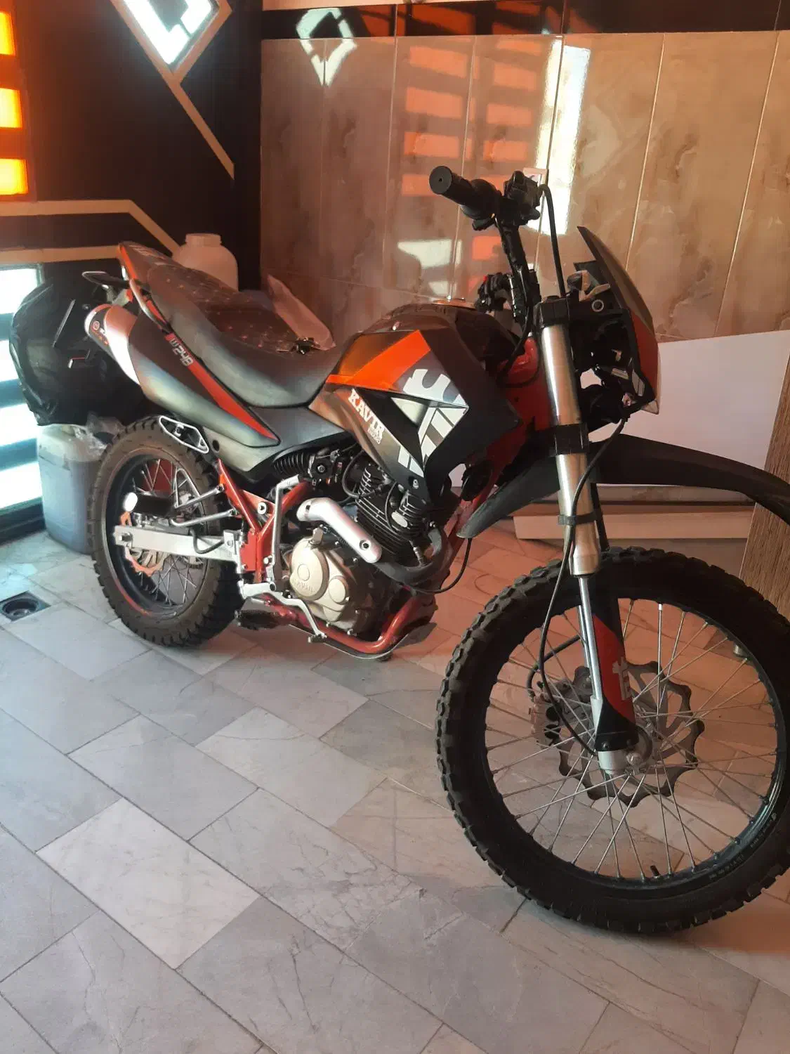 موتور تریل۲۵۰ قروه|موتورسیکلت|قروه, |دیوار