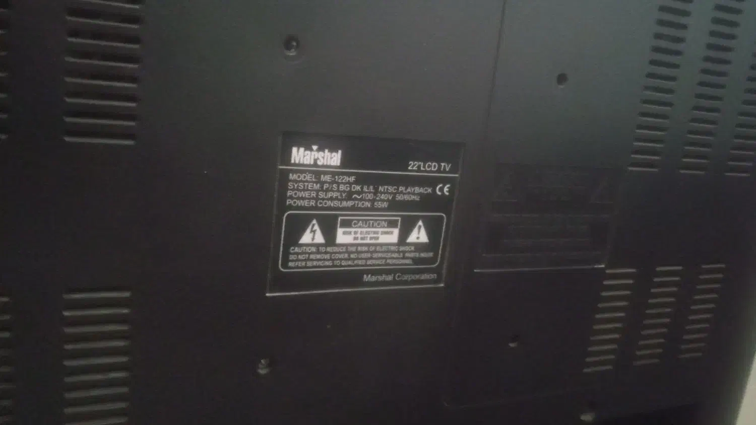 تلویزیون ال سی دی مارشال ژاپن|تلویزیون و پروژکتور|اصفهان, سرچشمه|دیوار