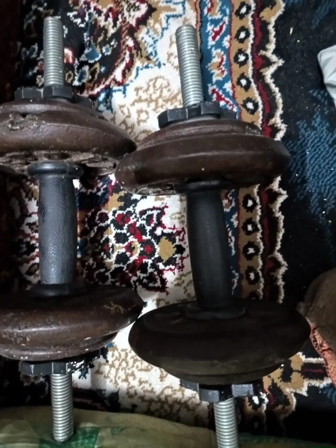 دمبل آهنی 10ک|تجهیزات ورزشی|مشهد, امیر آباد|دیوار