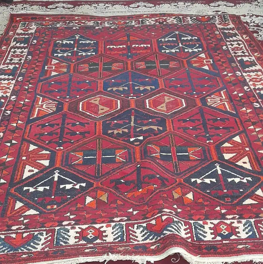 قالی لری|فرش|مسجد سلیمان, |دیوار