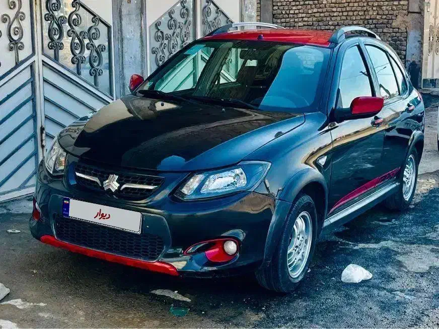 کوییک مشکی قرمز بدون رنگ|خودرو سواری و وانت|اصفهان, گلستان|دیوار