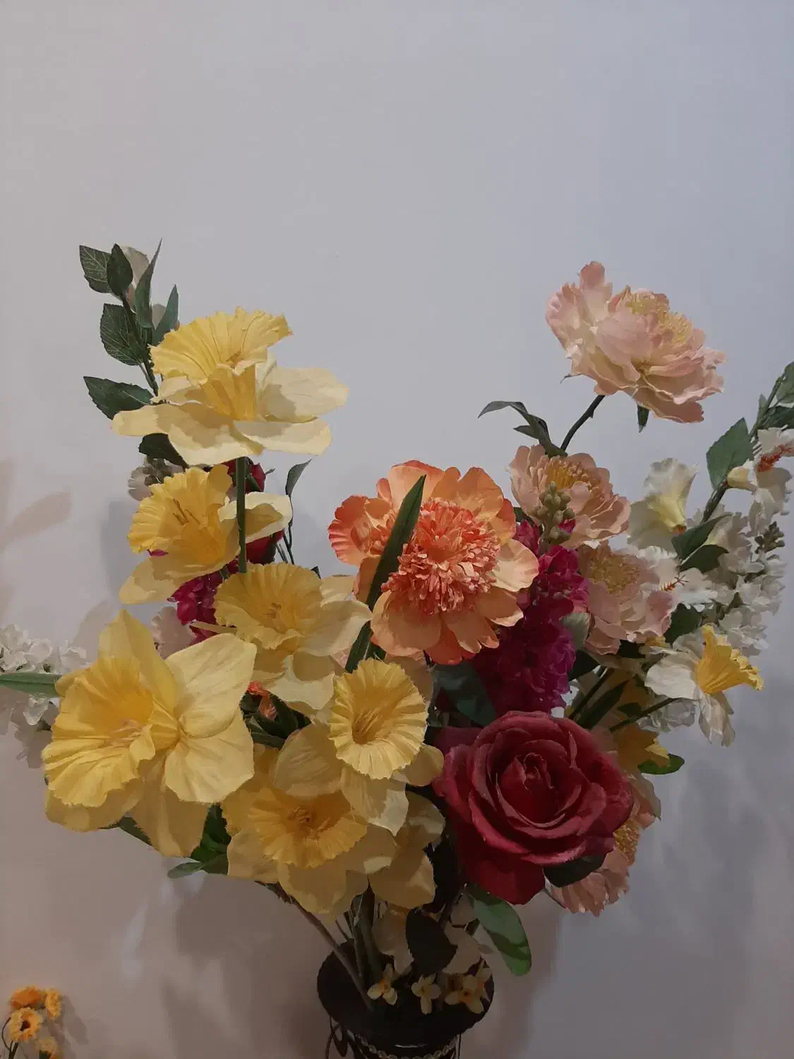 گل مصنوعی و گلدان|گل مصنوعی|فومن, |دیوار