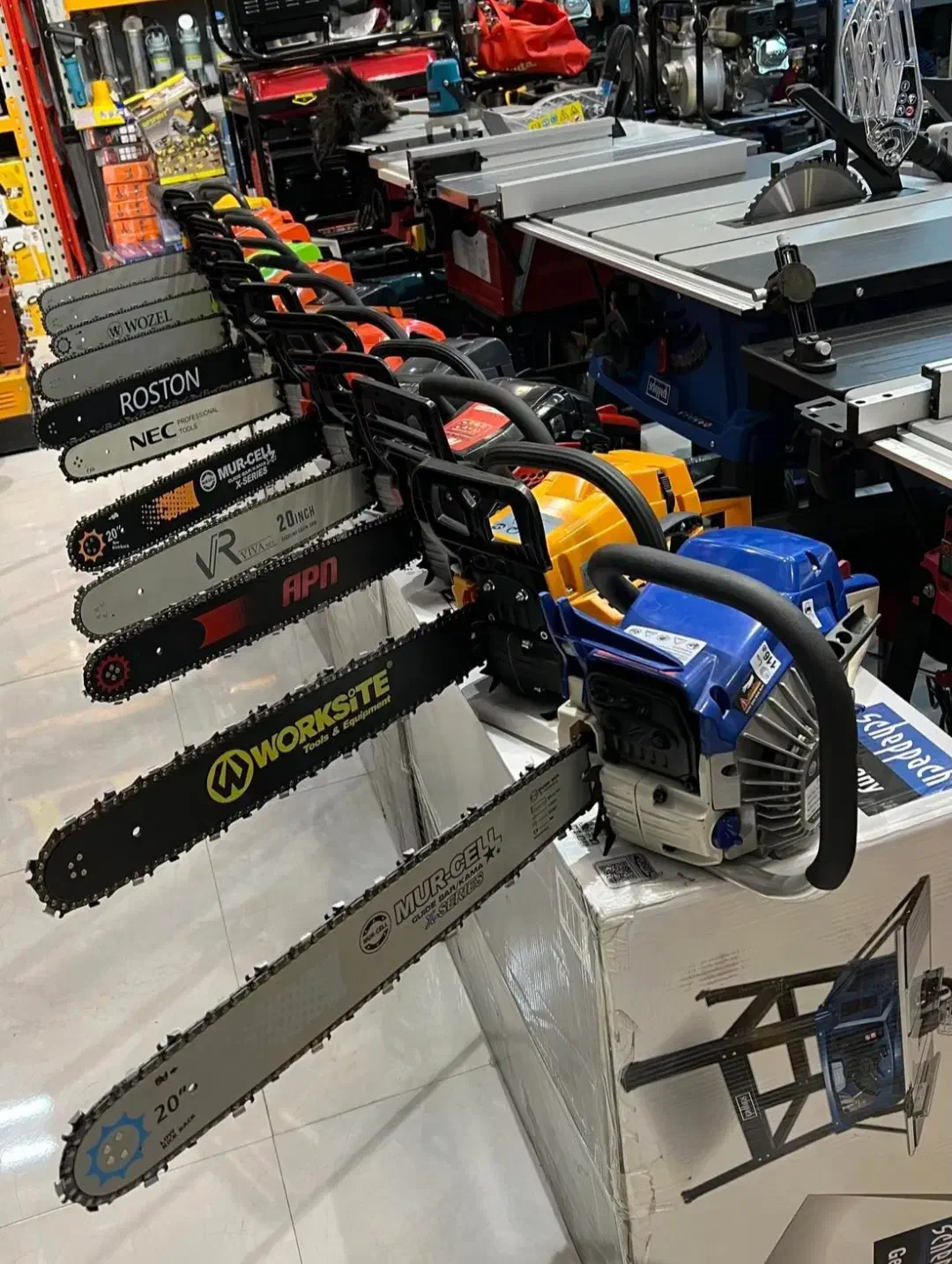 اره موتوری بنزینی برقی زنجیری هیوندا کره اورجینال|ماشین‌آلات صنعتی|تهران, شهید رجایی|دیوار