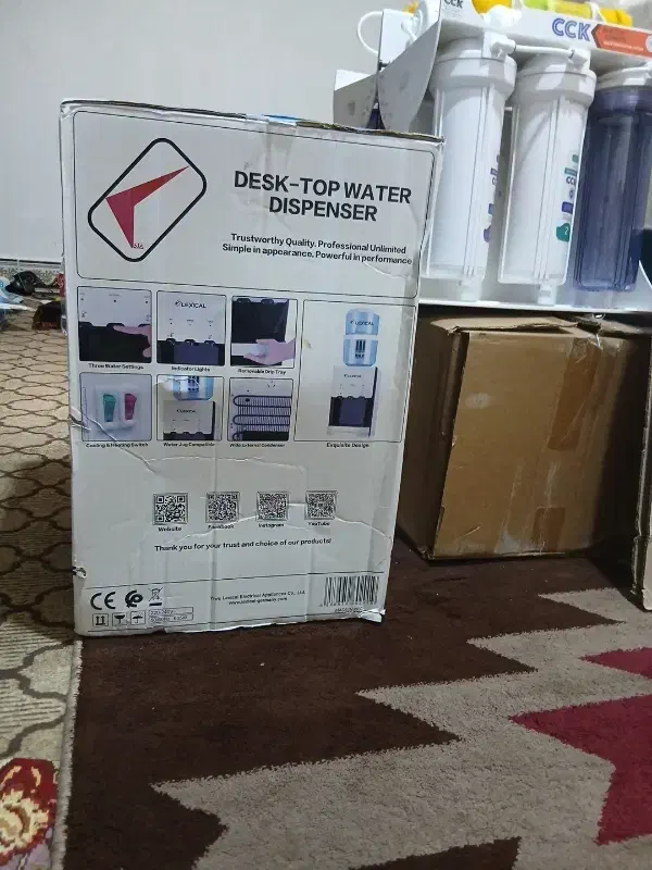 فروش ابسرکن رومیزیlexicalسه شیر و دستگاه تصفیه اب|آبسردکن و تصفیه آب|دوگنبدان, |دیوار