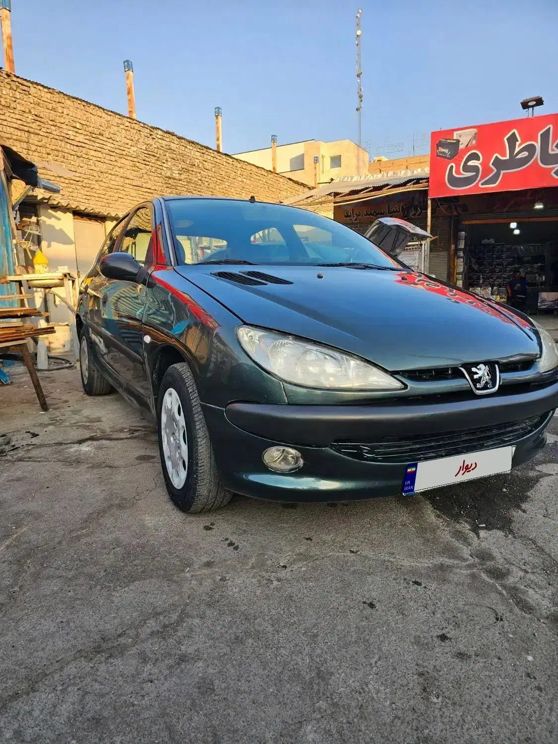 پژو ۲۰۶ تیپ ۲ مدل ۸۲|خودرو سواری و وانت|مشکیندشت, |دیوار