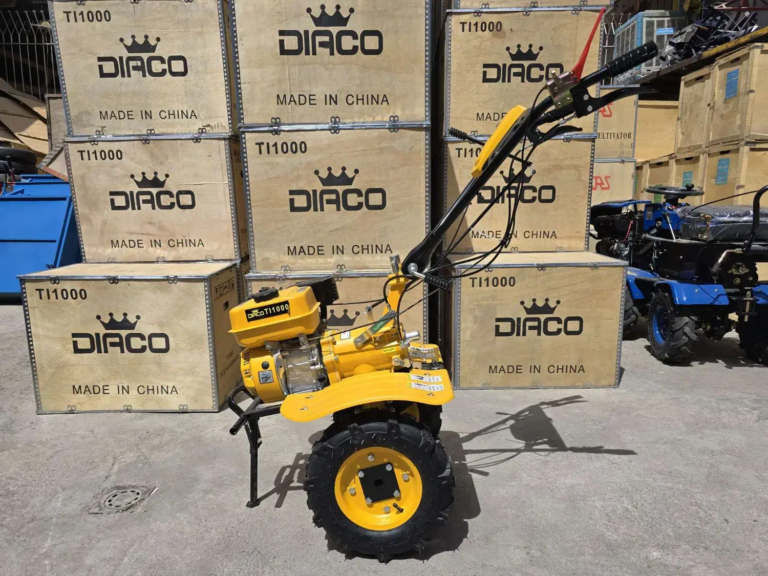 تیلر نووارداتی ۷.۵اسب بنزینی وادوات|ماشینآلات صنعتی|گرگان, |دیوار