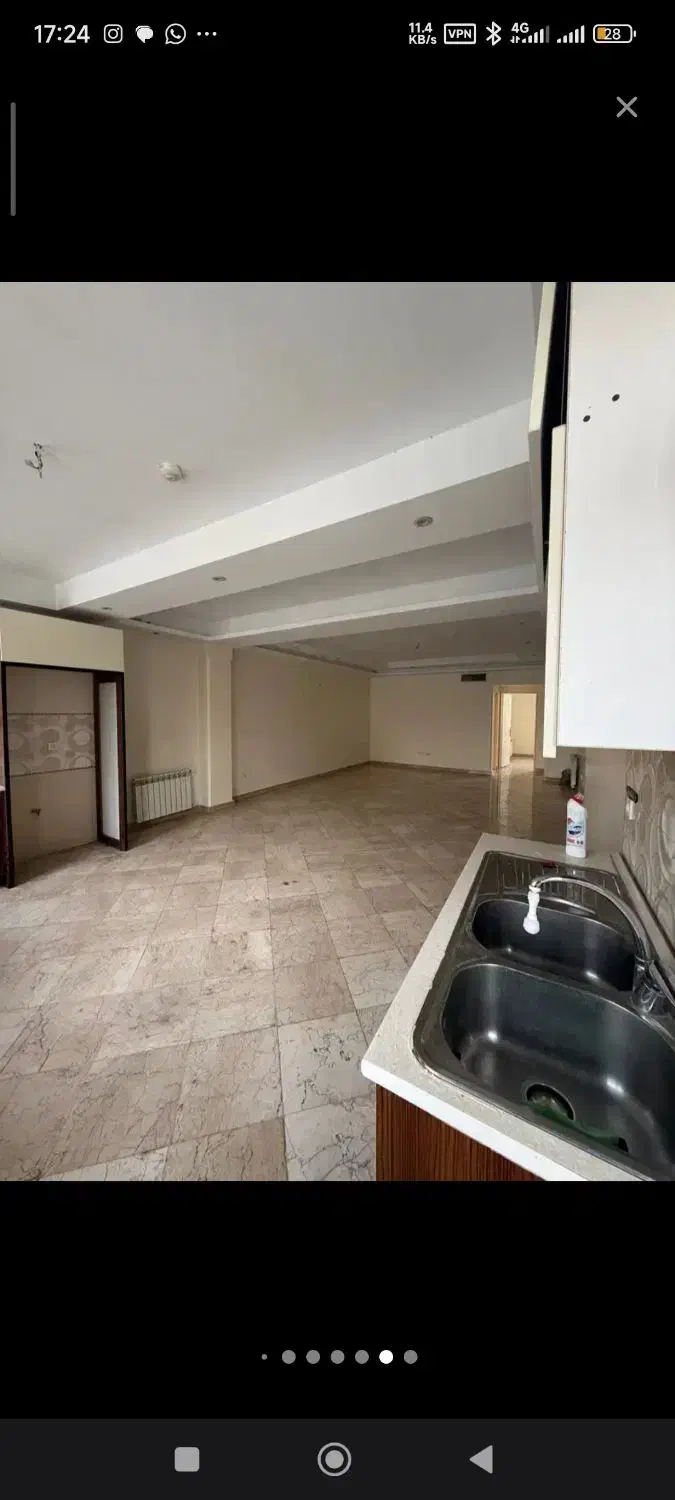 واحد ۱۰۰ متری / دو خواب / سه ساله