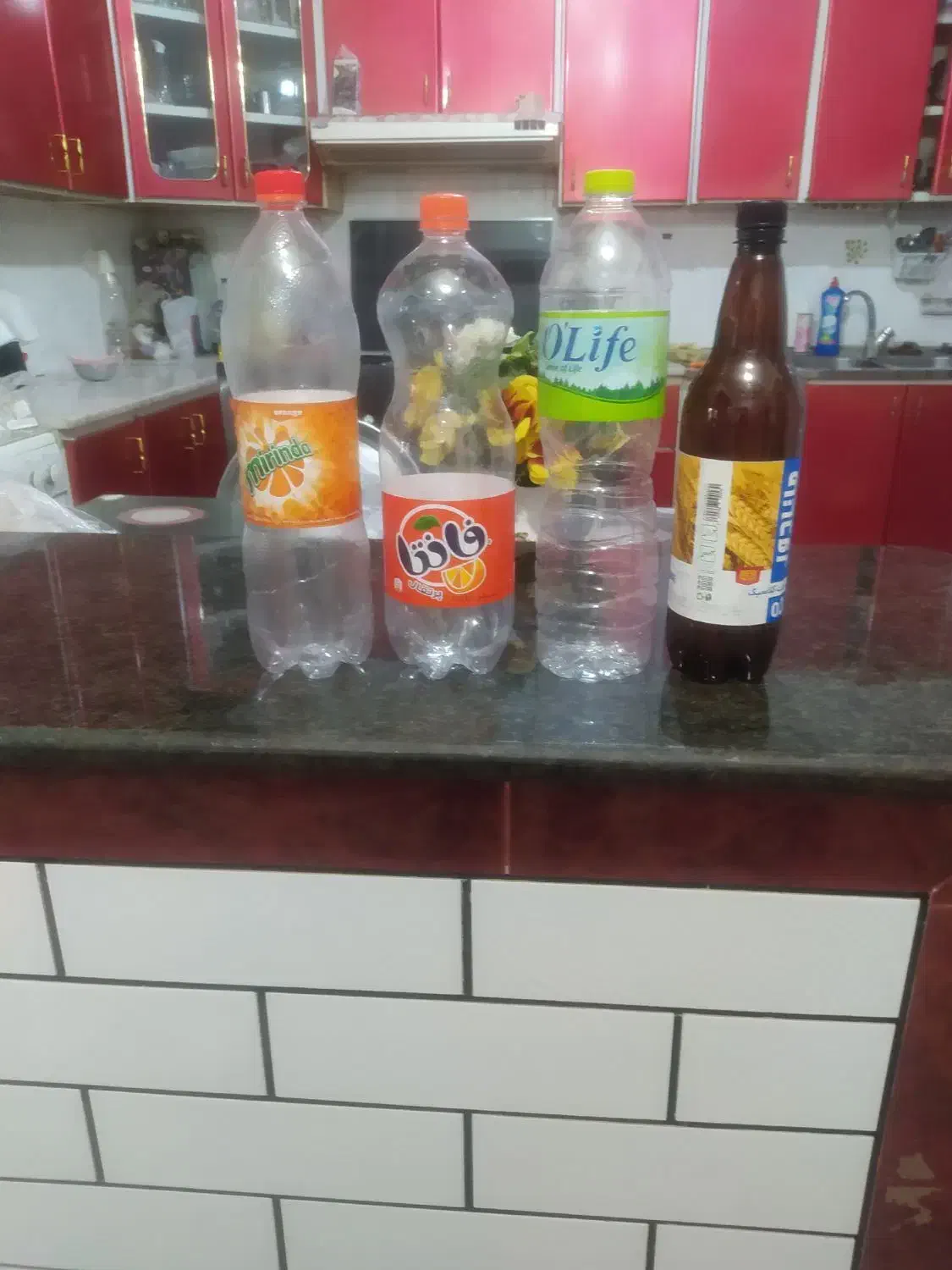 شیشه نوشابه تمیز|ظروف نگهدارنده، پلاستیکی، یکبارمصرف|دزفول, |دیوار