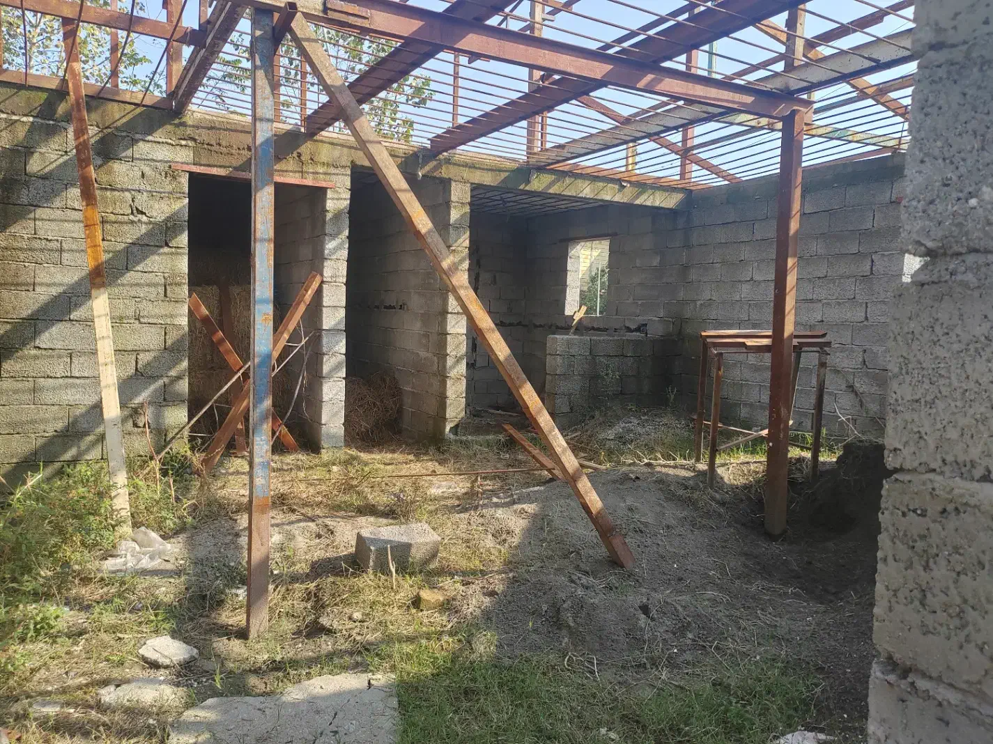 فروش خانه دو طبقه نیمه ساخت|فروش خانه و ویلا|حویق, |دیوار