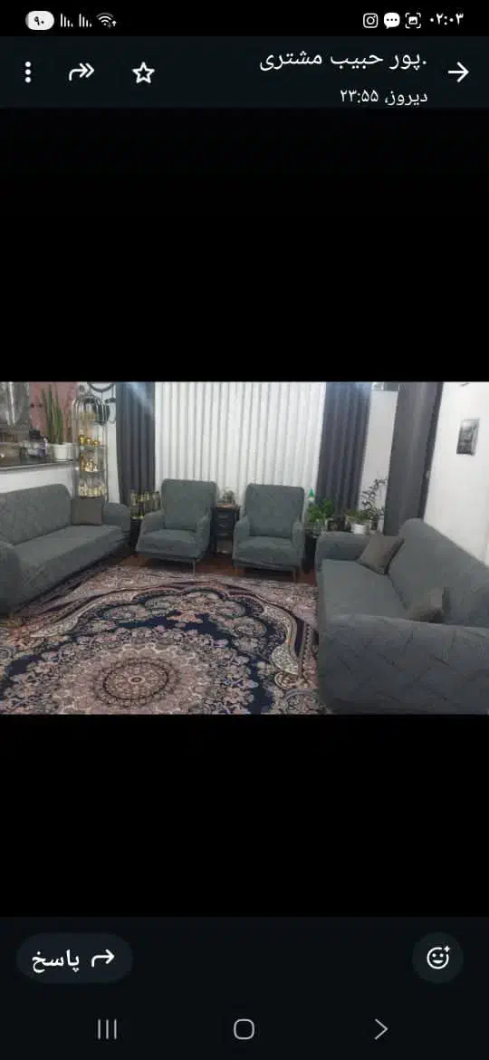 کاور مبل آماده|روفرشی|بهبهان, |دیوار