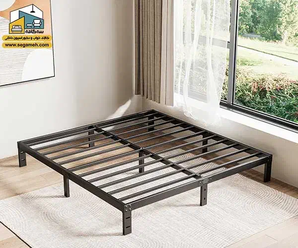 کفی تخت چهار نفره فلزی|تخت و سرویس خواب|فامنین, |دیوار