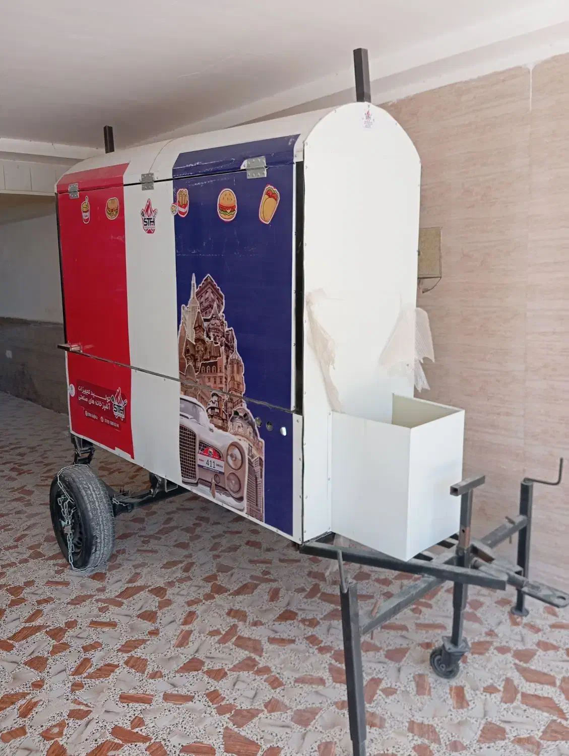 فروش فوری موتور فود سیار فست فود کامل|کافیشاپ و رستوران|قشم, |دیوار