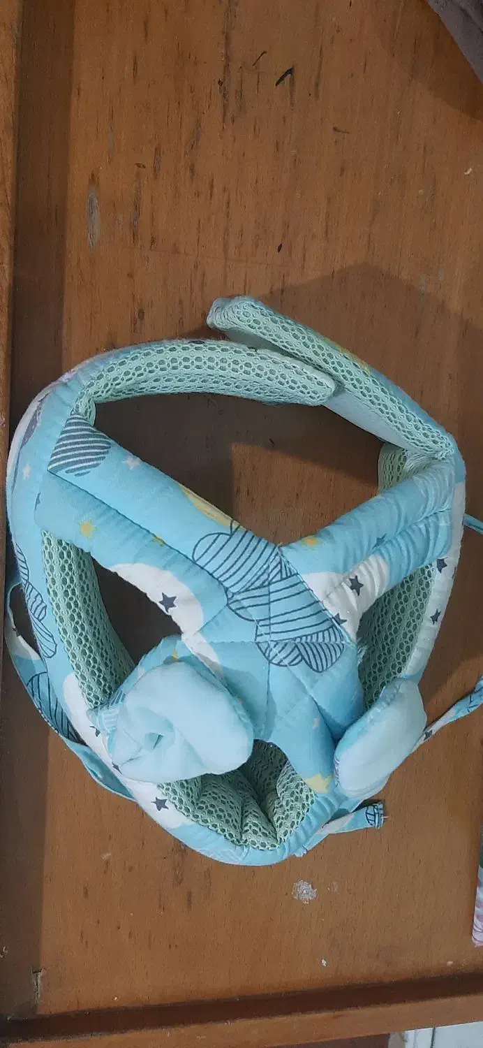 کلاه ضربه گیر کودک + پالتو آستر دار نو|لباس|ساری, |دیوار