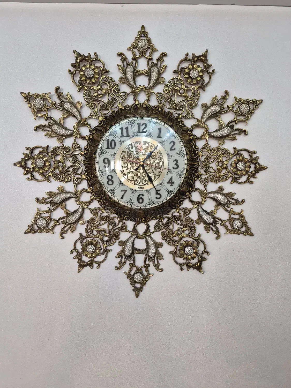 ساعت تمام برنز|ساعت دیواری و تزئینی|صباشهر, |دیوار