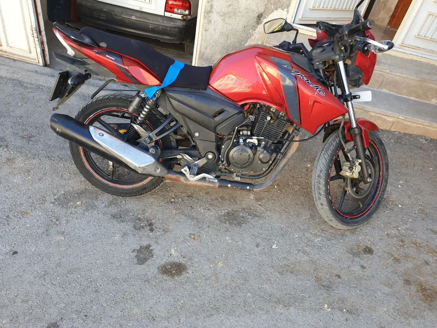 موتور مزایده اپاچی نیوفیس|موتورسیکلت|نورآباد, |دیوار