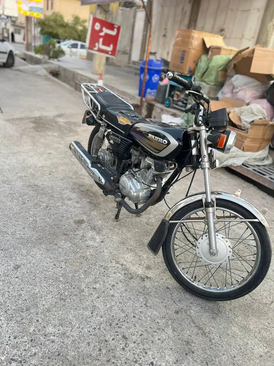 با سلام موتور سوپر رهرو۱۲۵ استارتی|موتورسیکلت|بندر گناوه, |دیوار