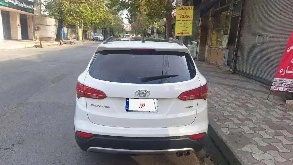 سانتافه مدل ۲۰۱۵ استثنایی بی رنگ پلمپ|خودرو سواری و وانت|رشت, منظریه|دیوار