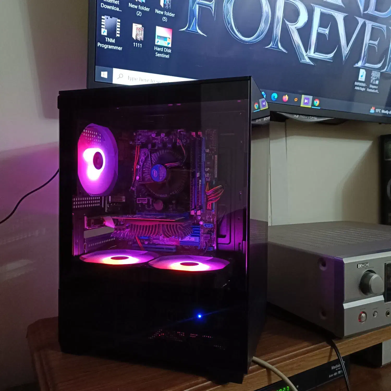 کیس گیمینگ RGB آکواریومی|رایانه رومیزی|تهران, دانشگاه شریف|دیوار