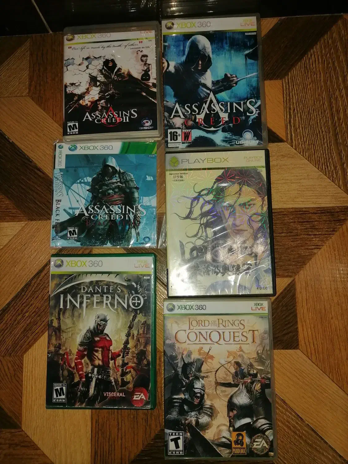 بازی Xbox 360 پنجاه عدد|کنسول، بازی ویدئویی و آنلاین|نسیم‌شهر, |دیوار