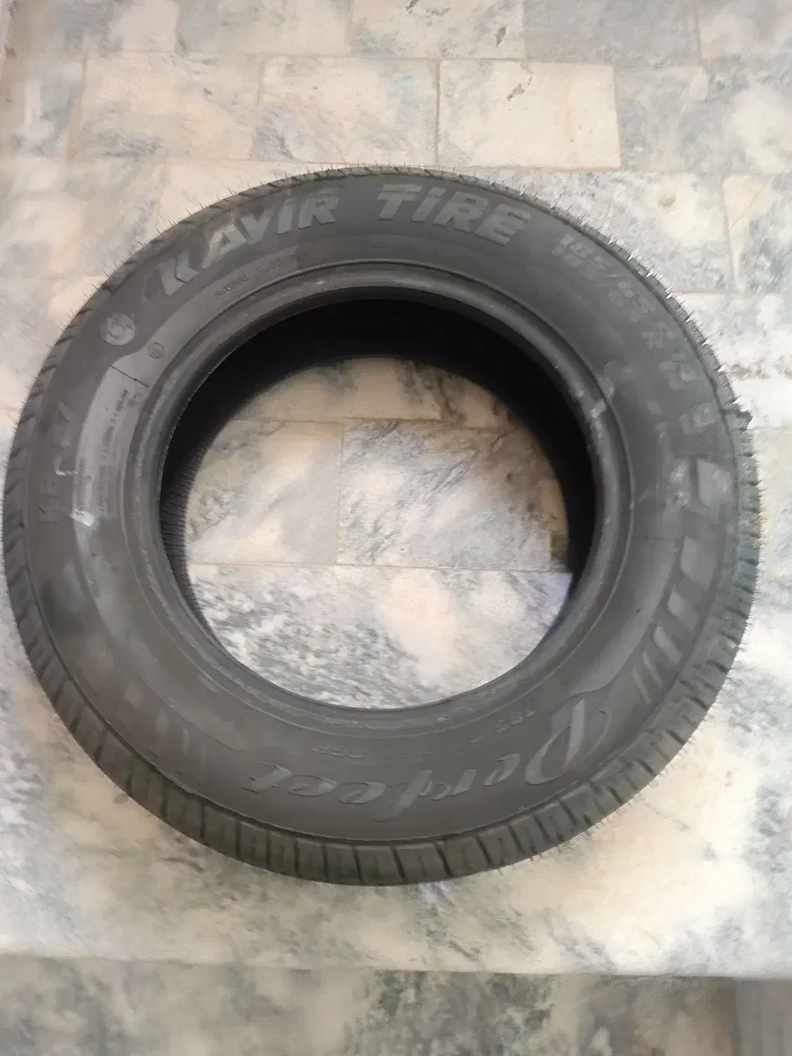 یک عدد لاستیک نو کویر ۱۸۵/۶۵/۱۴|قطعات یدکی و لوازم جانبی|مشهد, دانشجو|دیوار