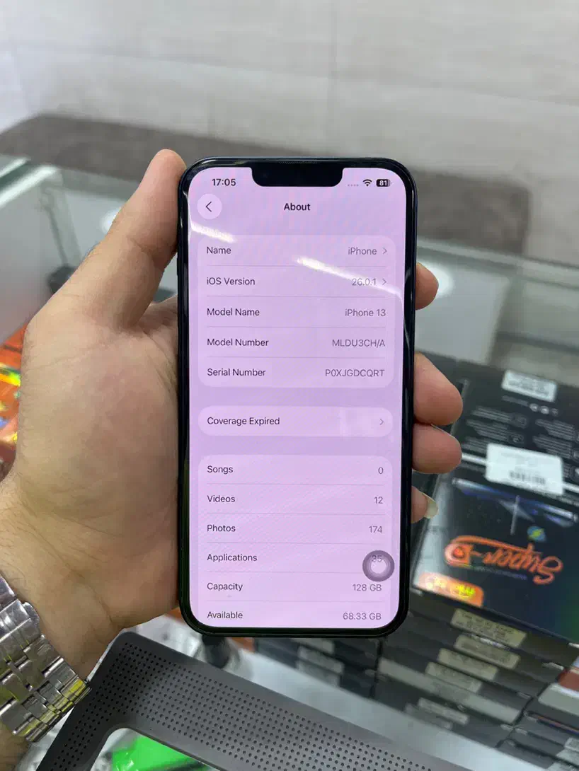 ایفون ۱۳ ۱۲۸ ch|موبایل|کرج, پیشاهنگی|دیوار