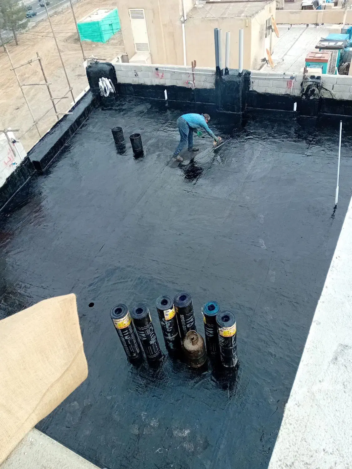 نصب ایزوگام قیرگونی آسفالت|خدمات پیشه و مهارت|تهران, آذری|دیوار