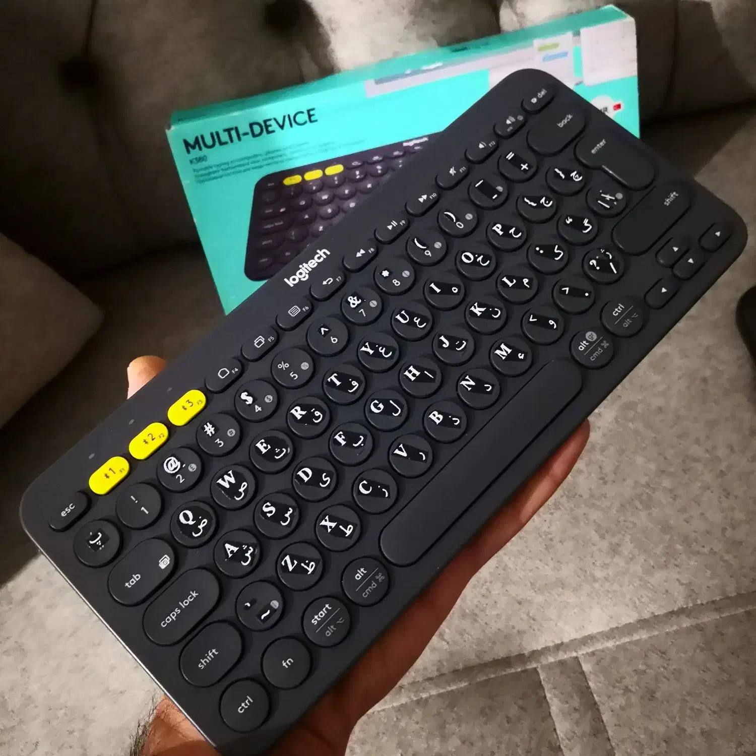 کیبورد بیسیم لاجیتک K380 و ماوس|قطعات و لوازم جانبی رایانه|ارومیه, |دیوار