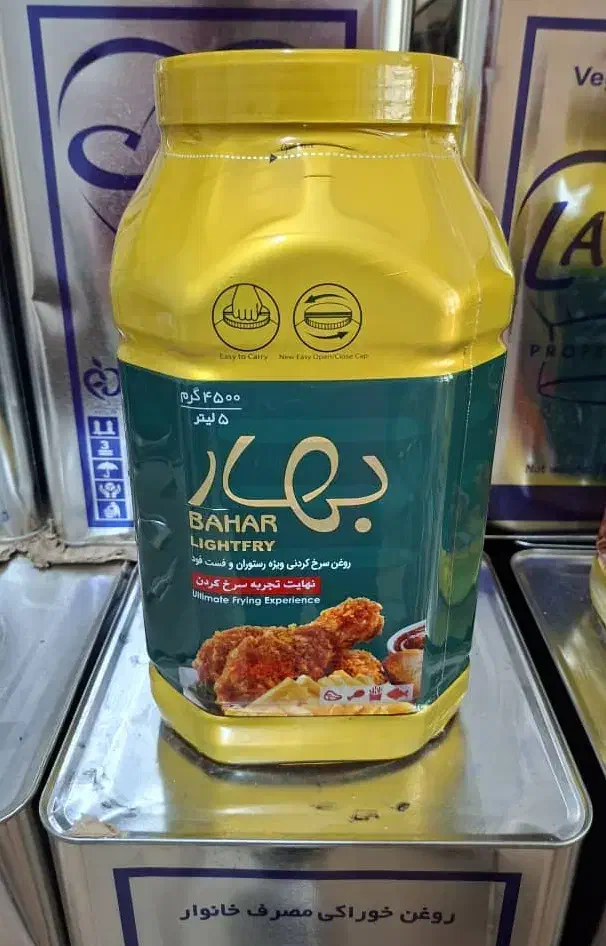 روغن سرخ ۵ لیتری بهار|خوردنی و آشامیدنی|تهران, نیروی هوایی (پیروزی)|دیوار