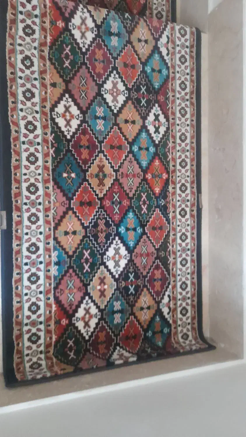 فرش پله|فرش|اردبیل, |دیوار