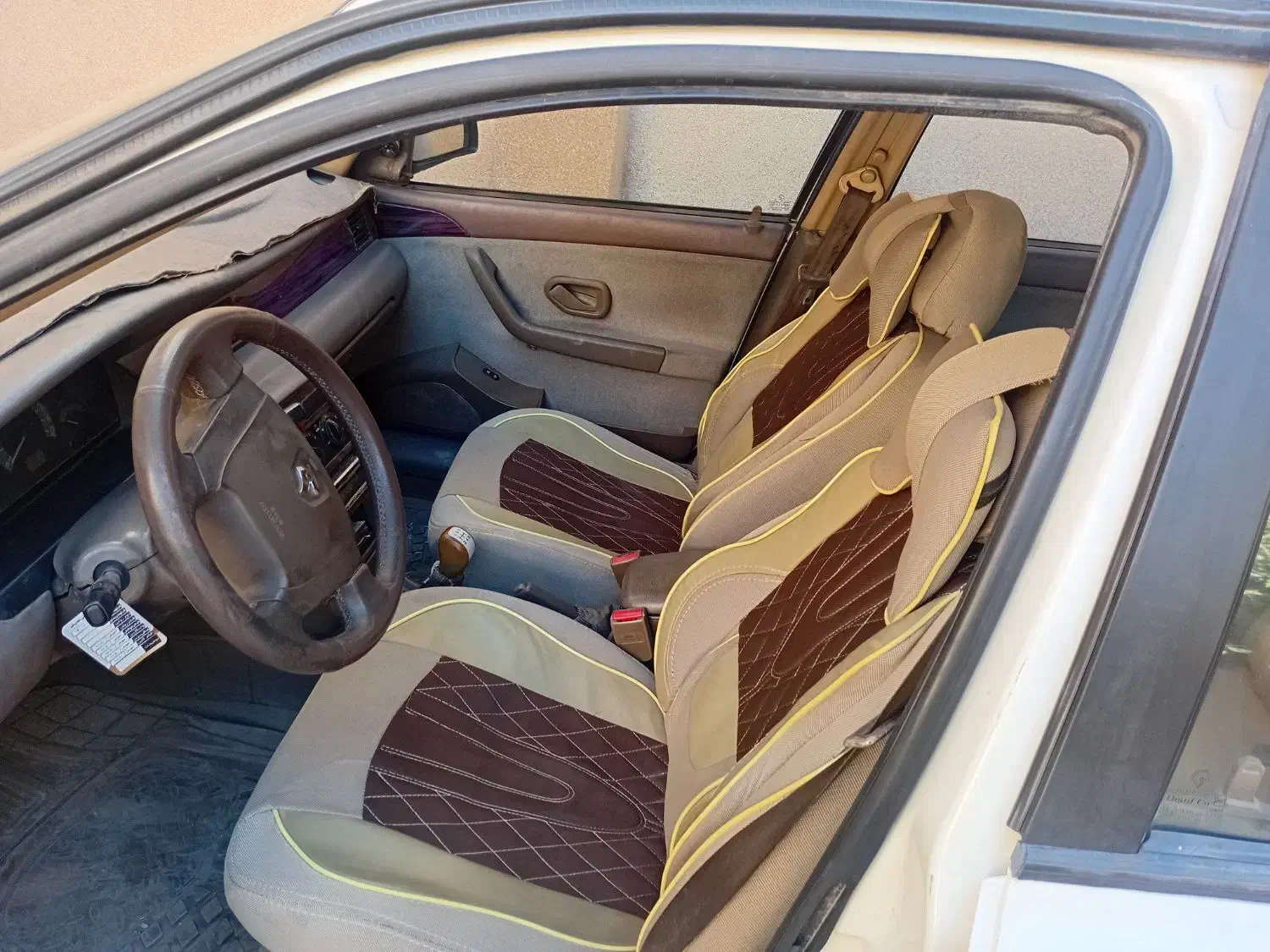 خودروی سمند مدل ۹۱ seو رنگ سفید|خودرو سواری و وانت|مشهد, حسابی جنوبی (شهرک غرب)|دیوار