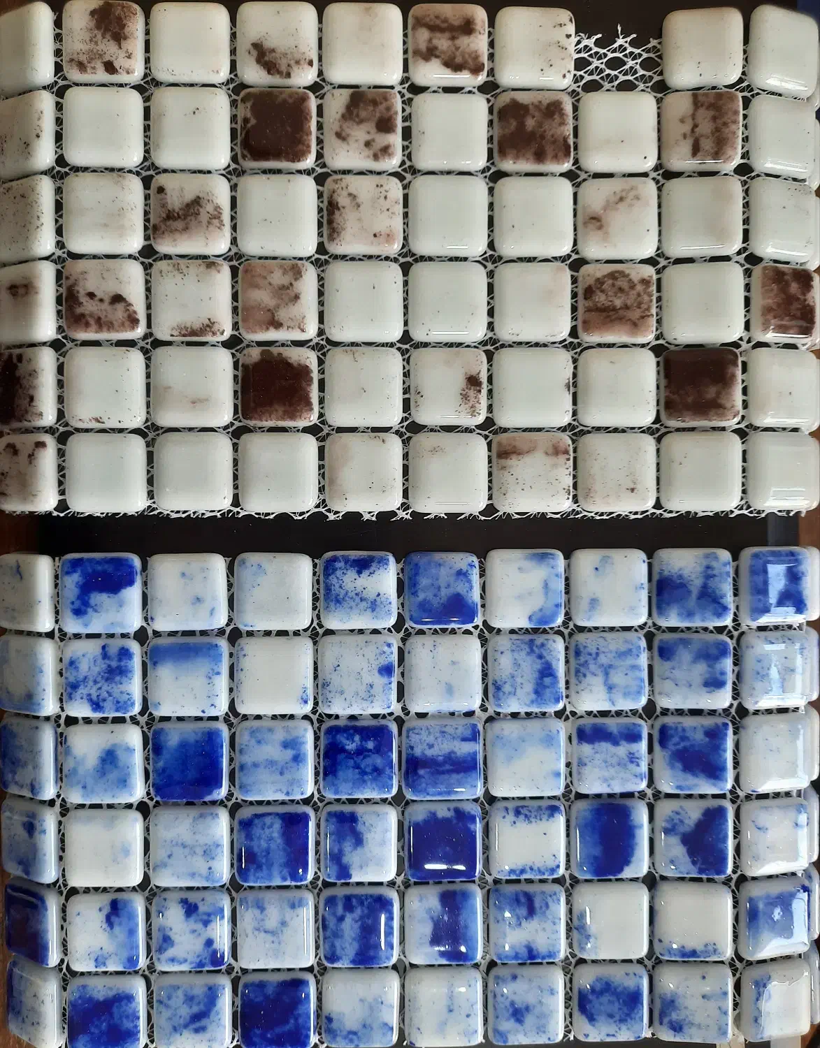 کاشی های استخری شیشه ای|مصالح و تجهیزات ساختمان|اصفهان, شاهد|دیوار