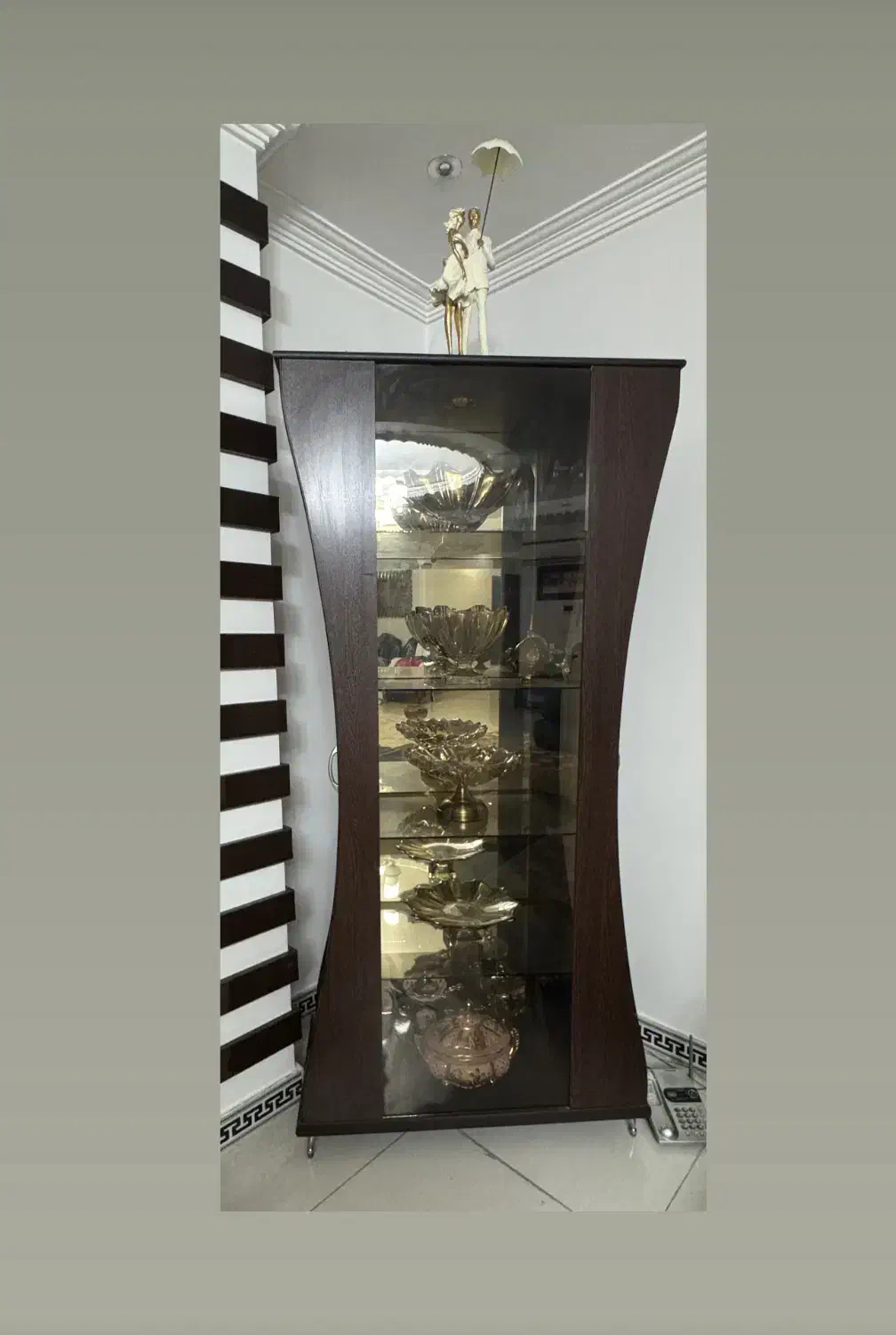 بوفه چوبی|بوفه، ویترین، کنسول|ساری, |دیوار