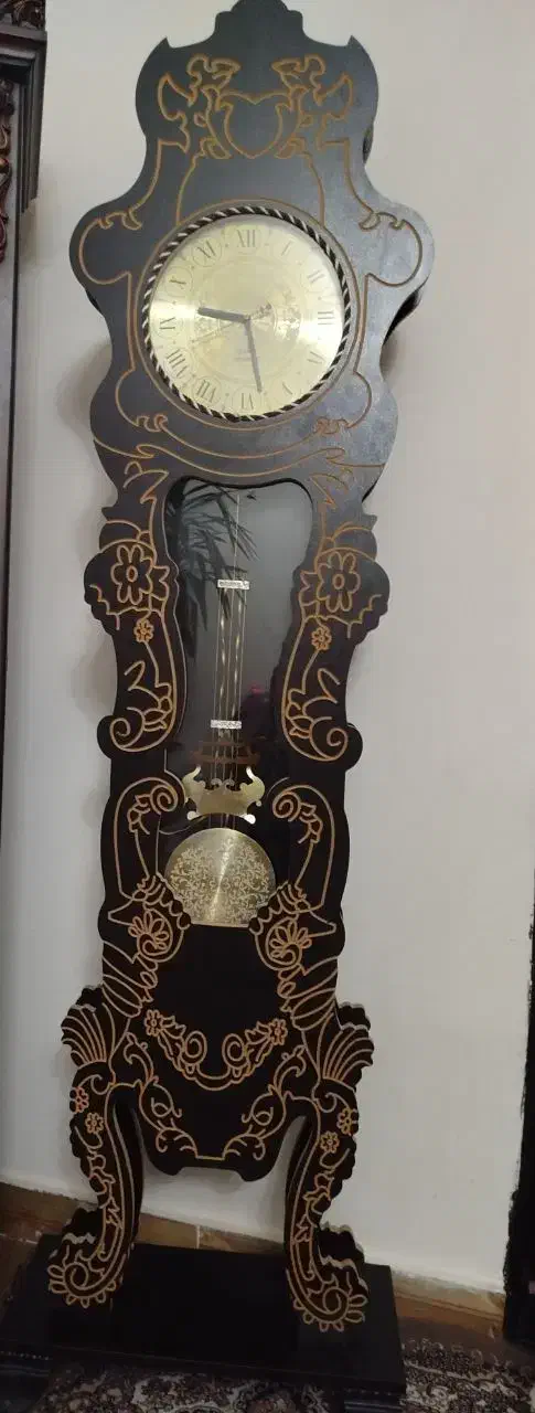 ساعت ایستاده MDF کنده کاری|ساعت دیواری و تزئینی|تبریز, |دیوار