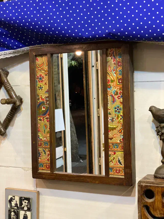 آینه چوبی|آینه|تهران, فردوسی|دیوار