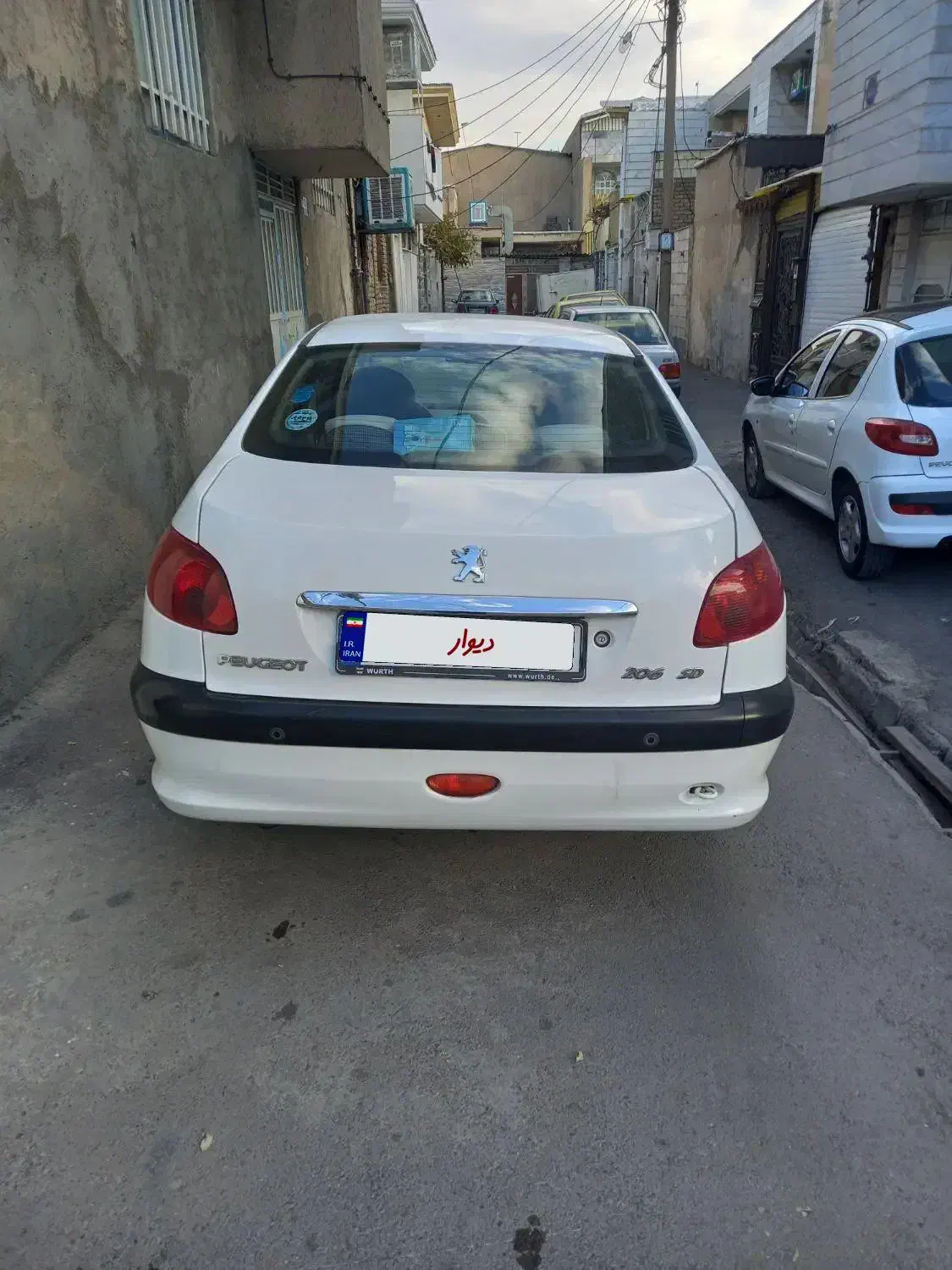 ۲۰۶ Sd v8 مدل ۹۷|خودرو سواری و وانت|بروجرد, |دیوار