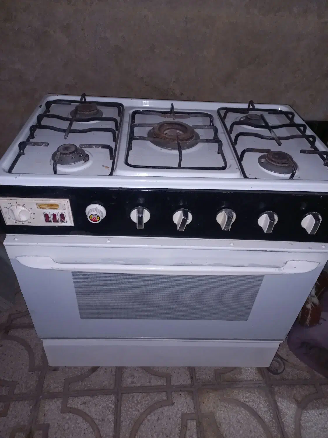 گاز فر قدیمی وتمیز|اجاق گاز و لوازم برقی پختوپز|گناباد, |دیوار