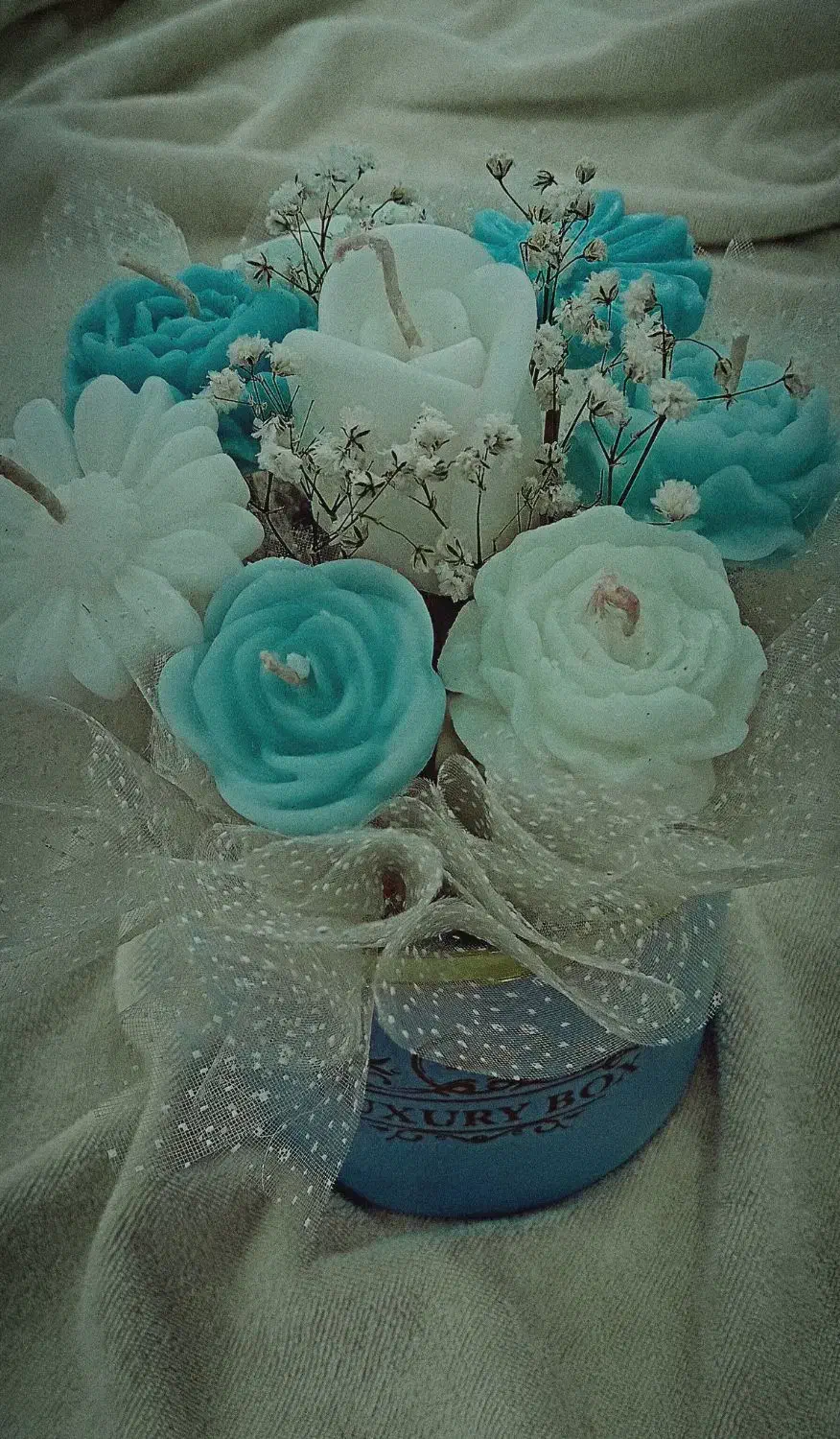 باکس گل شمع|صنایع دستی و سایر لوازم تزئینی|گرمسار, |دیوار