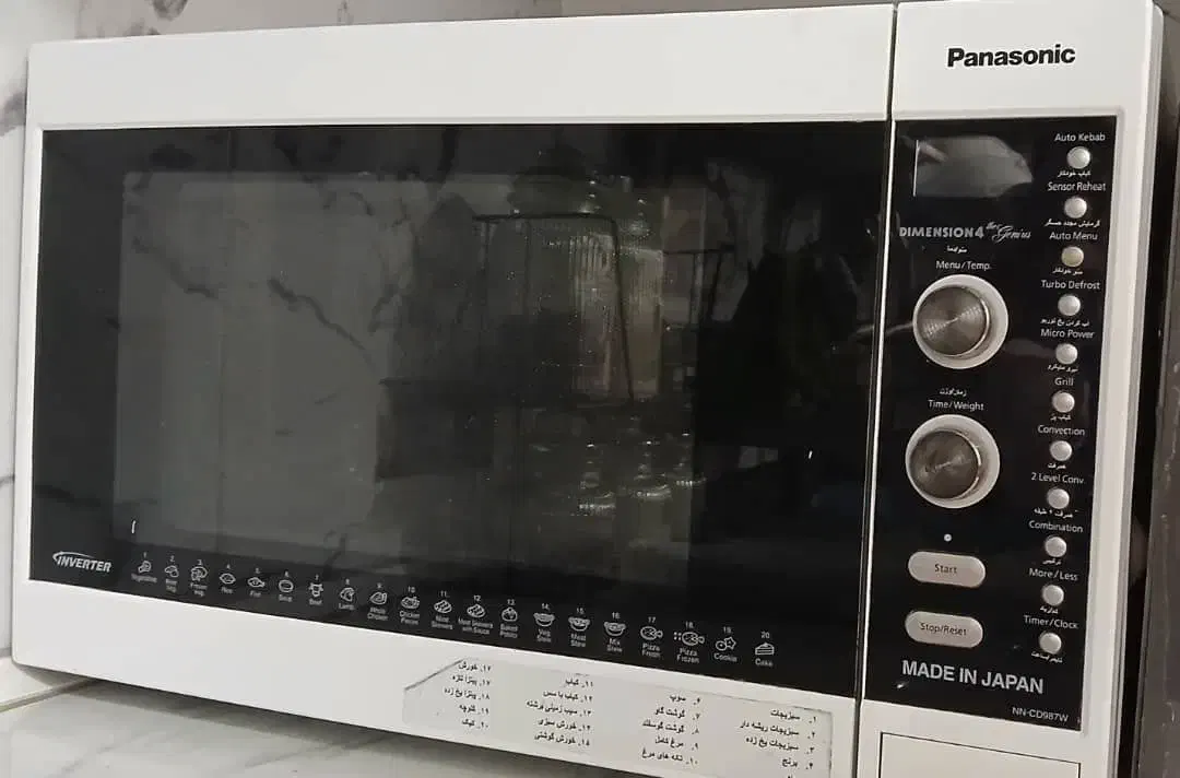 مایکروویو پاناسونیک|اجاق گاز و لوازم برقی پختوپز|اهواز, کمپلو جنوبی|دیوار