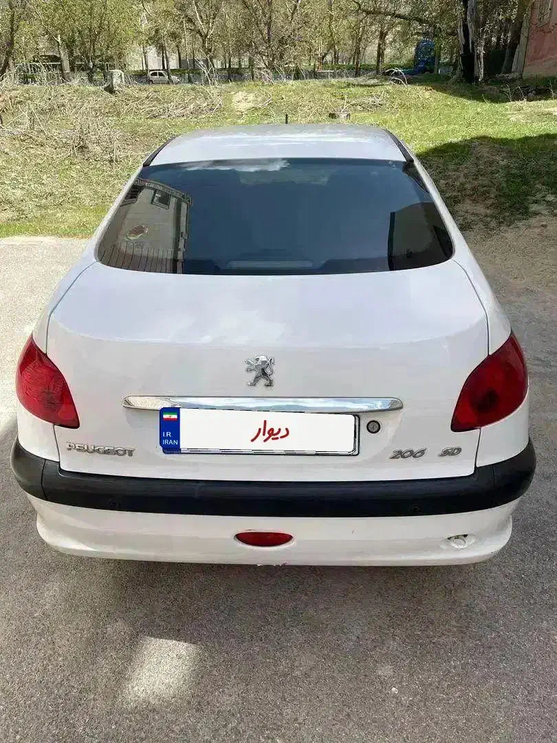 پژو۲۰۶ عروسک در حدصفر|خودرو سواری و وانت|تویسرکان, |دیوار