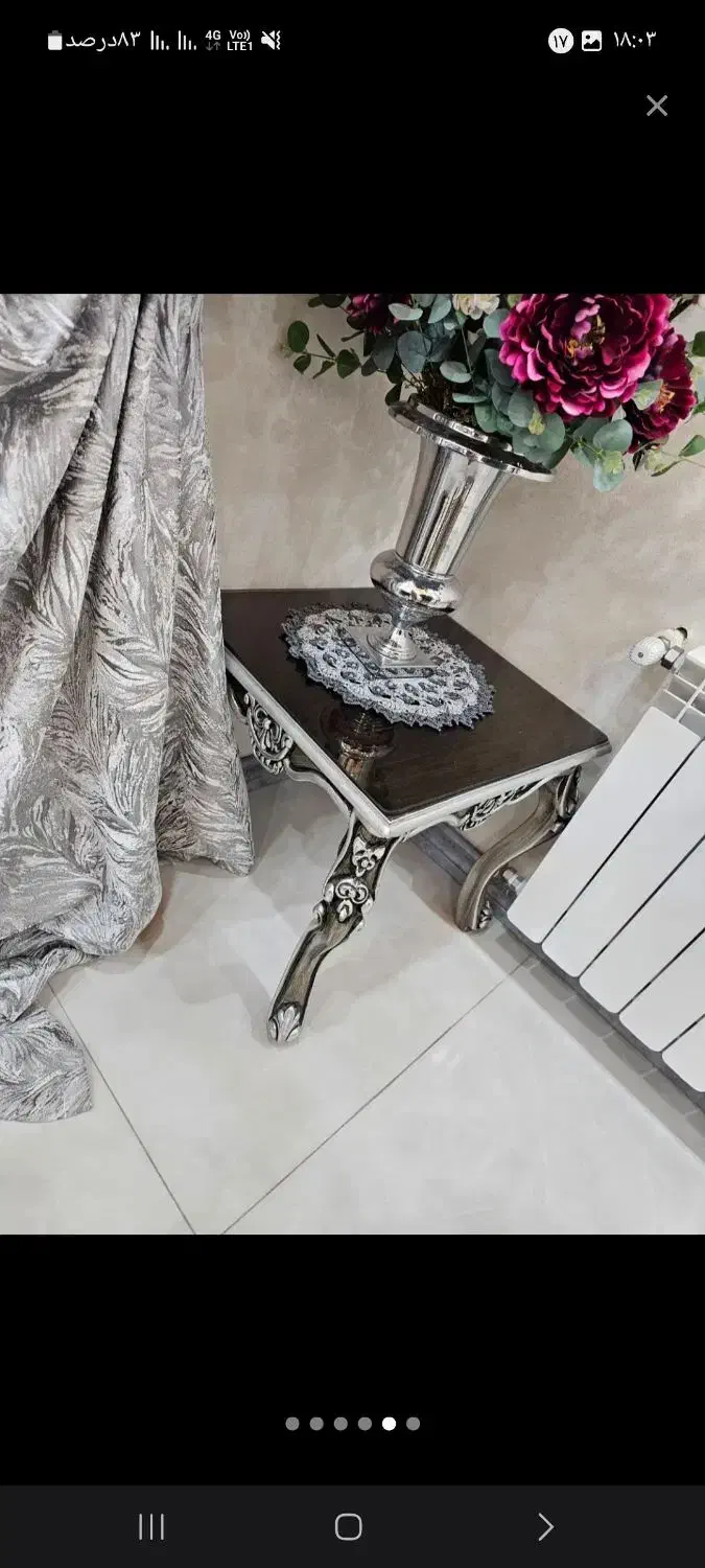 مبل سلطنتی ۹ نفره|مبلمان خانگی و میز عسلی|باقرشهر, |دیوار