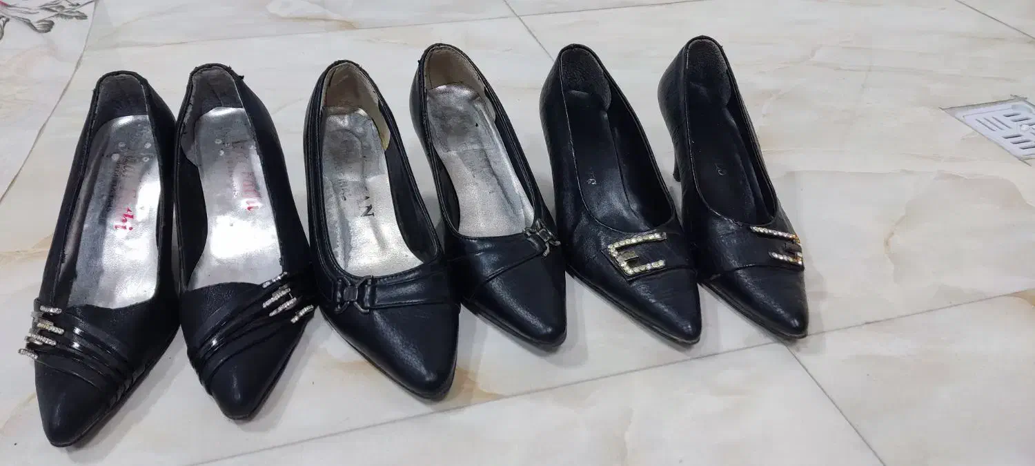 کفش مجلسی|کیف، کفش، کمربند|چنگ الماسی, |دیوار