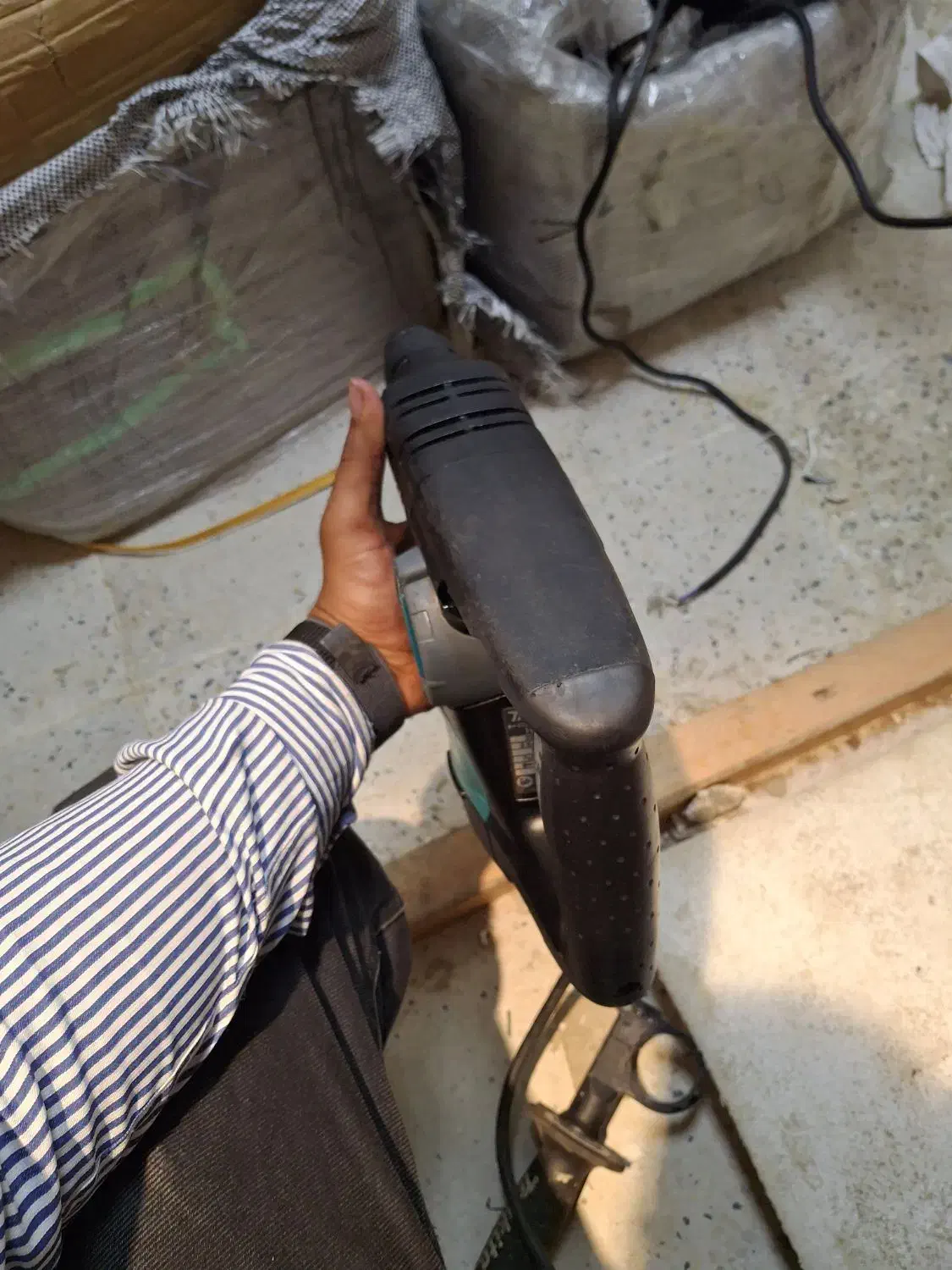 دریل بتن کن سه حالته ماکیتا ژاپنی استوک اصل|ابزارآلات|ریگ, |دیوار